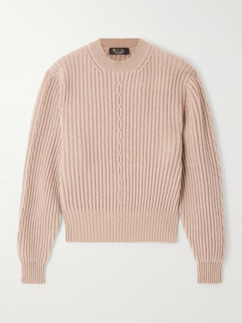 Plane Tree Ribbed Cashmere Sweater