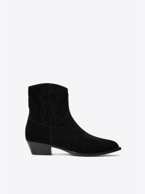 BOOT 01 BLACK SUEDE