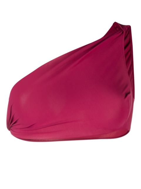 one-shoulder bikini top