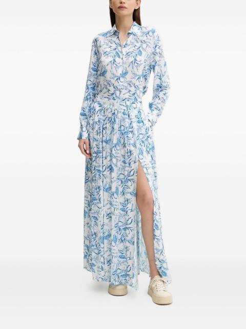 Paige floral-print maxi dress