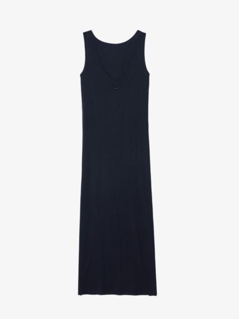 Deva Navy Sleeveless Dress