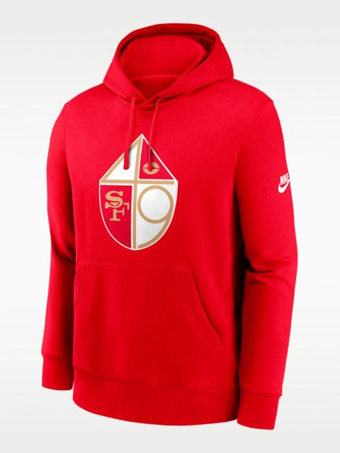 San Francisco 49ers Club Logo Men's Nike NFL Pullover Hoodie
