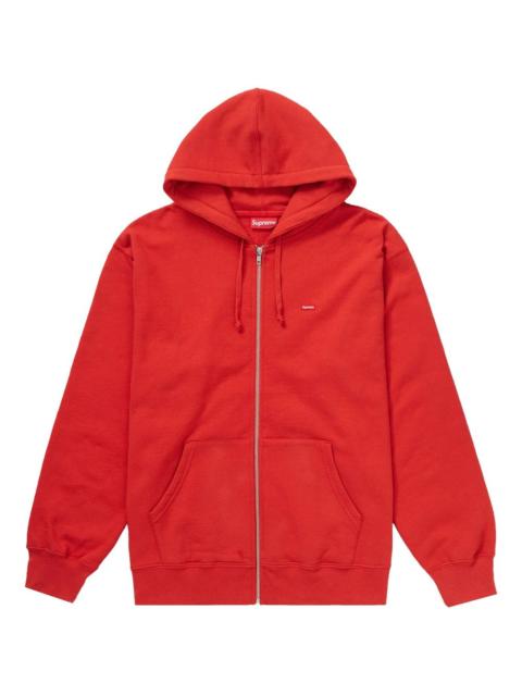Small Box zip-up hoodie