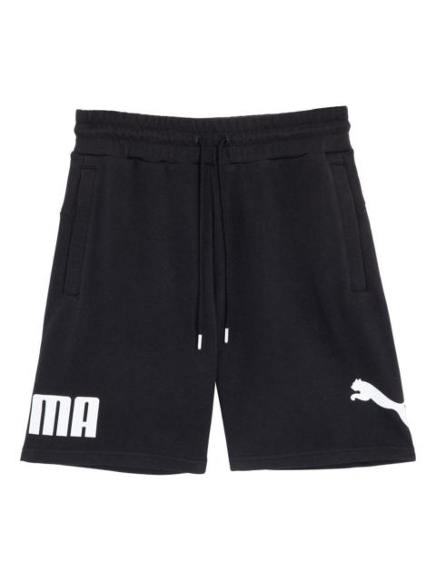 PUMA Logo Casual Shorts 'Black' 683443-01