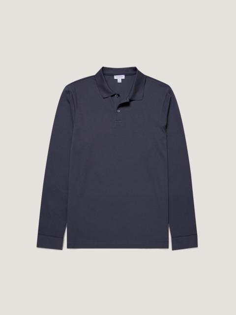 Long Sleeve Piqué Polo Shirt