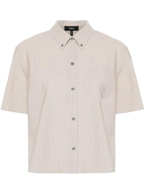 mÃ©lange-effect shirt