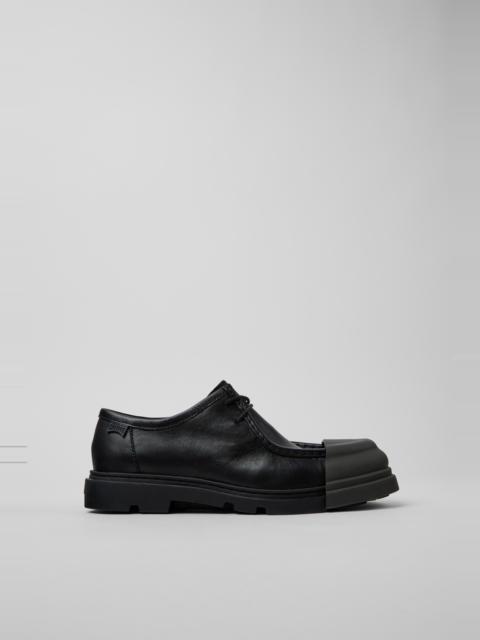 Black Leather Men's Shoe.
