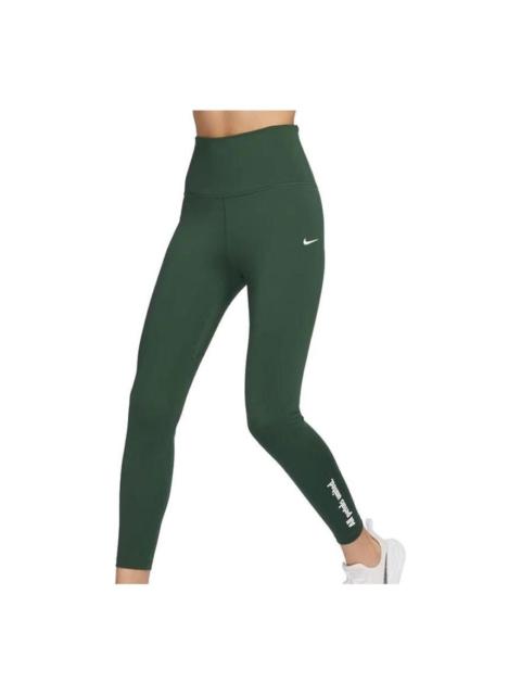 (WMNS) Nike Dri-FIT Trainning Pants 'Green' FQ0708-323