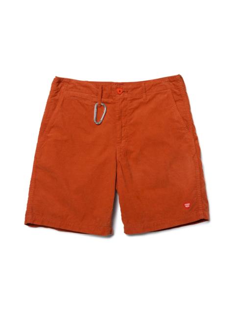 Human Made Corduroy Shorts Orange