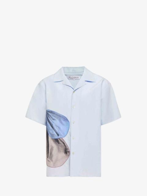 BALLOON' EMBROIDERY SHORT SLEEVE SHIRT