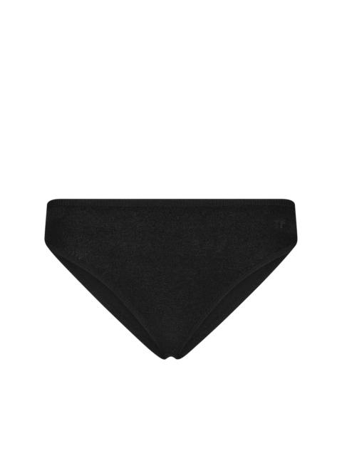 KNICKERS WITH TONAL TF EMBROIDERED LOGO