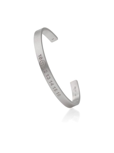 number reference cuff bracelet
