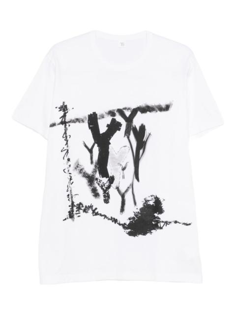 cotton print T-shirt