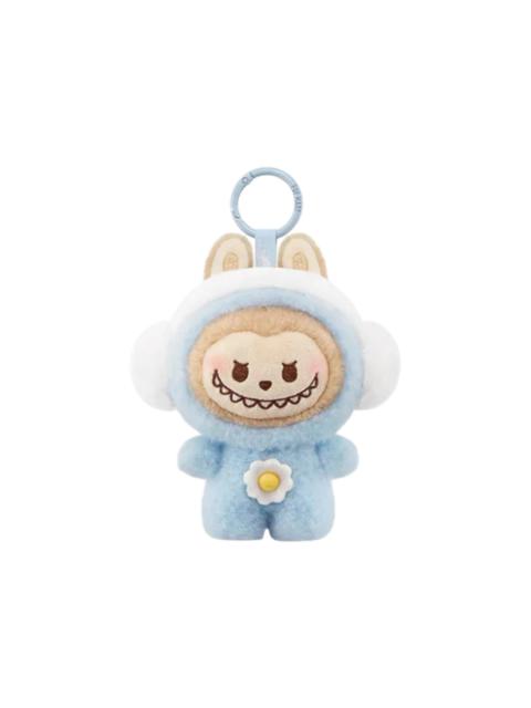 Pop Mart POP BEAN Fluffy & Cozy Series LABUBU Toasty Snow Baby Plush Pendant