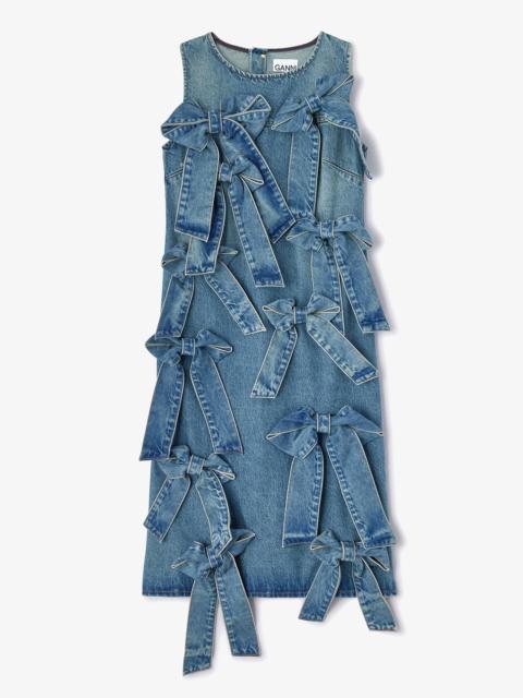LIGHT RIGID DENIM DRESS