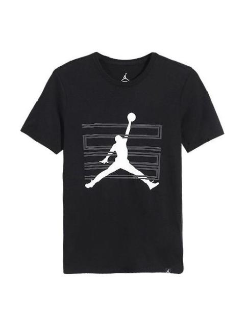 Air Jordan Casual Sports Breathable Short Sleeve Black 944221-010