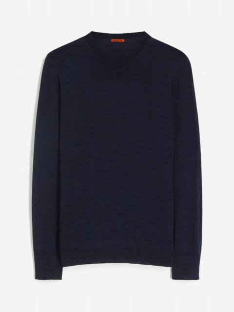 Navy Ato Merino Wool Jumper
