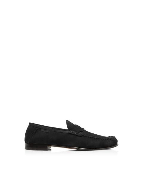 SUEDE TWISTED BAND RIPLEY LOAFER
