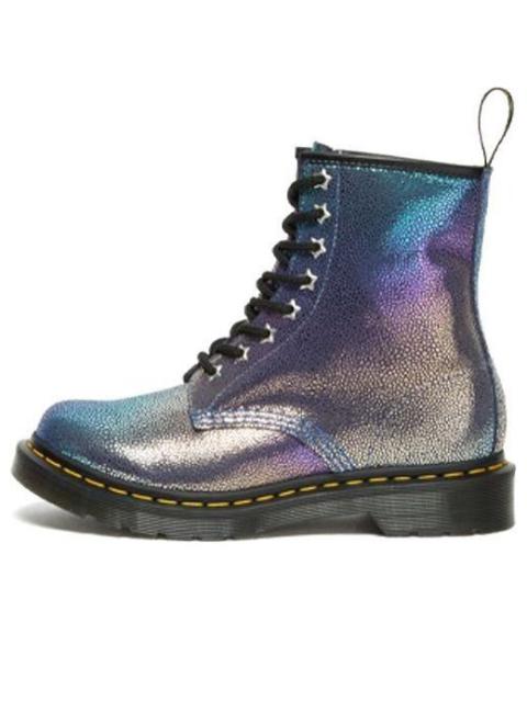 (WMNS) Dr.Martens 1460 Rainbow Ray Suede Lace Up Boots 'Purple' 26963500