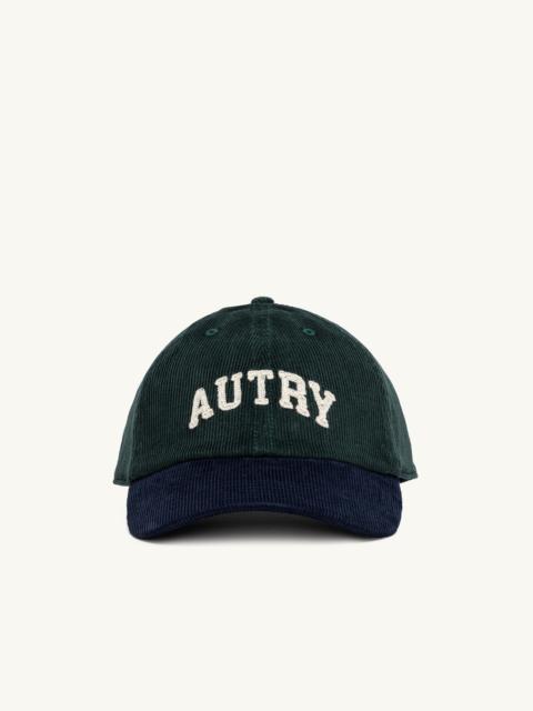 UNISEX TWO-TONE BASEBALL CAP WITH EMBROIDERED LOGO