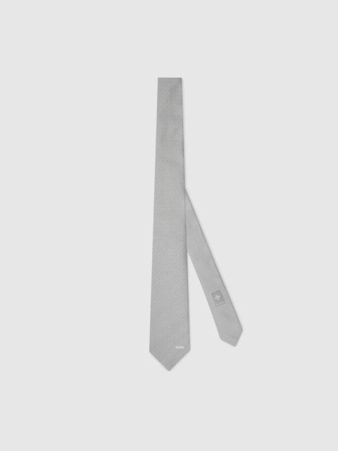Gucci Horsebit silk jacquard tie