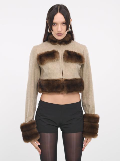 Faux Fur Jacket