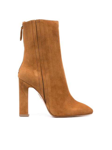 Joplin 105mm almond-toe boots