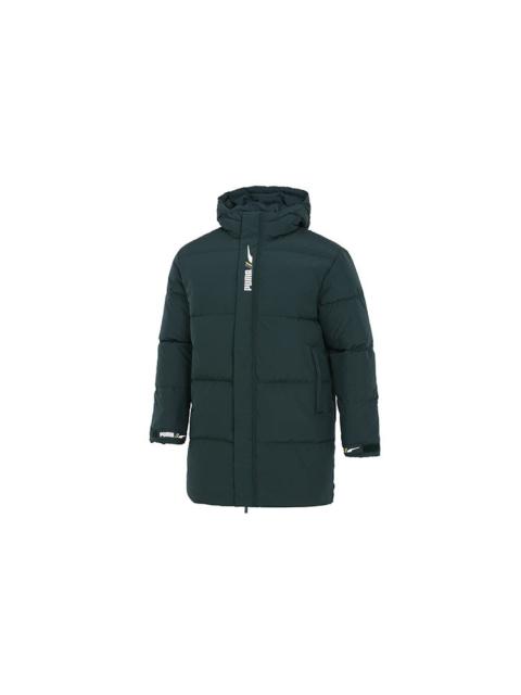 PUMA Windproof Down Warm Jacket 'Green' 532916-80