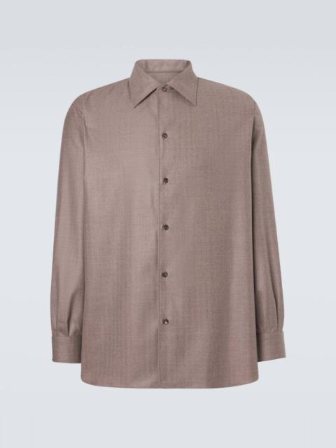 Franco virgin wool shirt