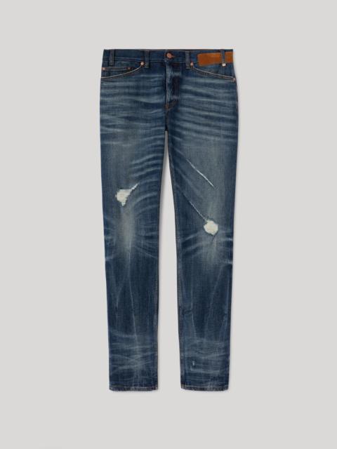 SLIM DENIM PANTS