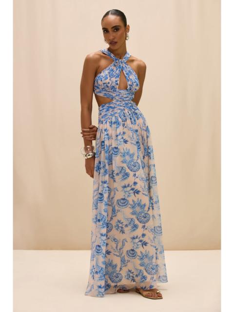 EDEN ROCK SEASHELL CUT OUT MAXI DRESS