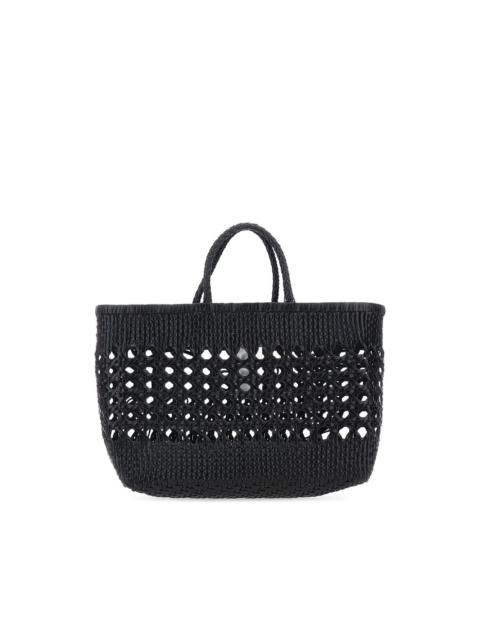 Biscuit woven tote bag
