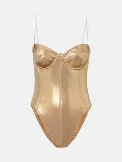 Strapless bodysuit