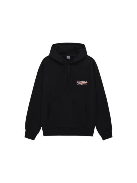 Stussy Worldwide Diamond Hoodie Black