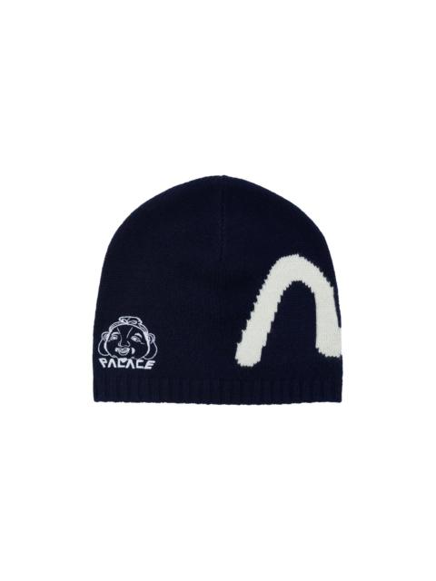 PALACE EVISU SEAGULL GODHEAD BEANIE PEACOCK