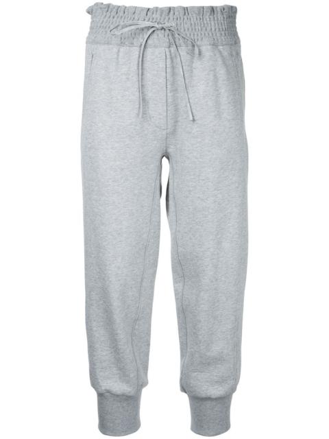 cropped track pants