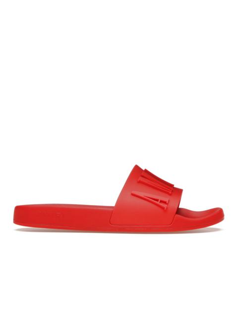 AMIRI Pool Slide Debossed Red