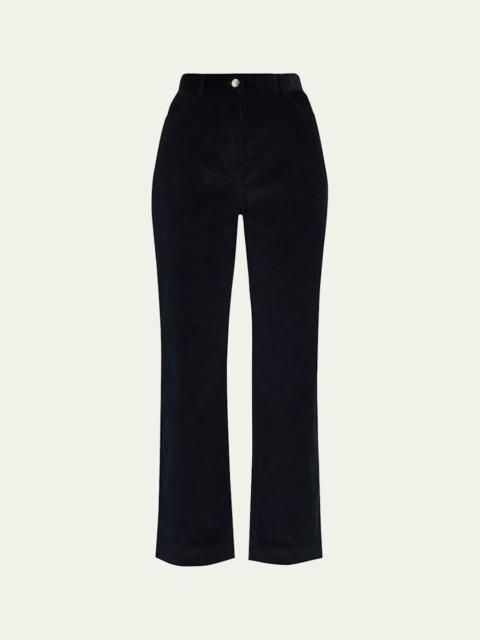 Straight Corduroy Trousers