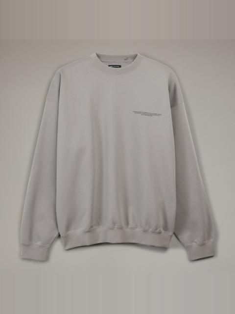 Y-3 Logo Crew Sweatshirt