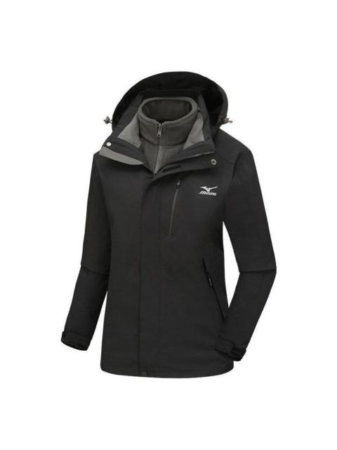 Mizuno Logo Windbreaker Jacket 'Black' A2CE2640