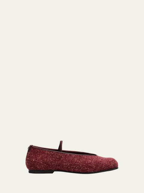 Bulla Cara Tweed Ballerina Flats
