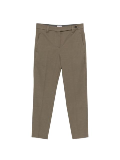 button tailored trousers