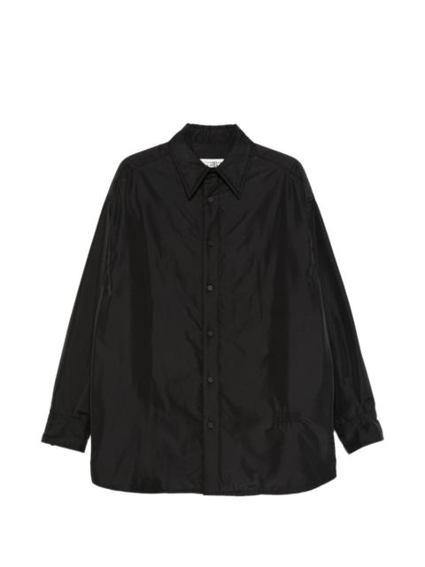 buttoned long-sleeve shirt