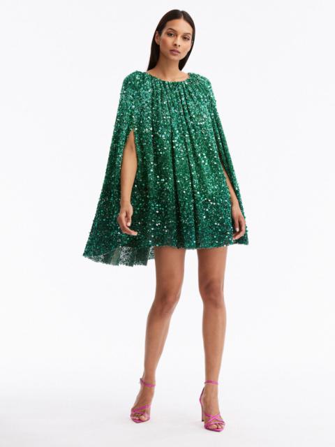 OMBR? SEQUIN EMBROIDERED DRESS