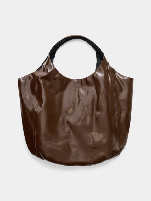 Svea Puffer Bag Opal Dark Brown