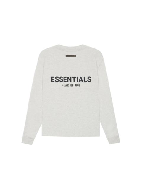Fear of God Essentials Long Sleeve T-Shirt Light Heather Oatmeal