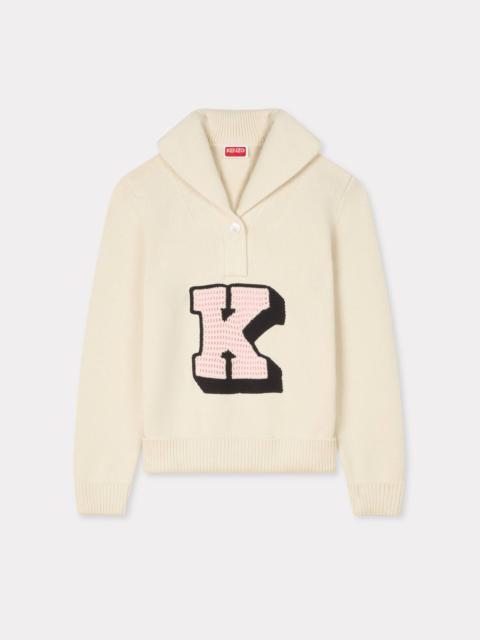 'KENZO Badges' jumper in cotton wool