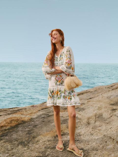 Sweet Bloom Bouquet Short Cover Up