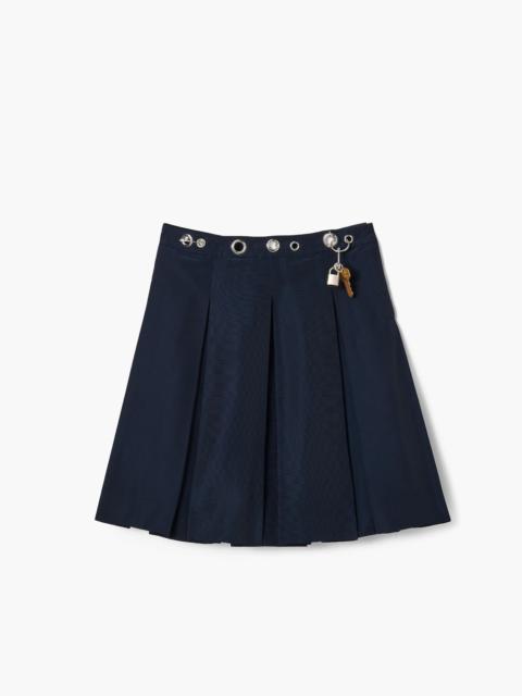 SAFETY PIN PLEATED SKIRT