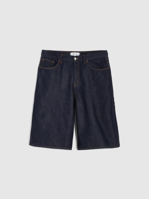 The V-Waist Bermuda Short in Airy Denim